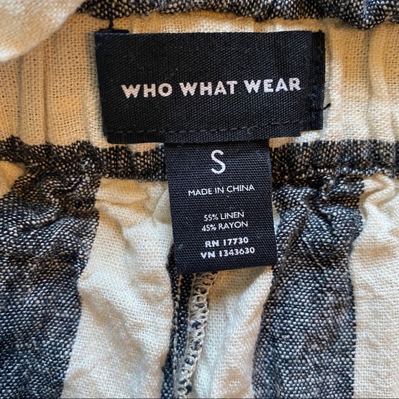 WHO WHAT WEAR linen shorts - Picture 4 of 7